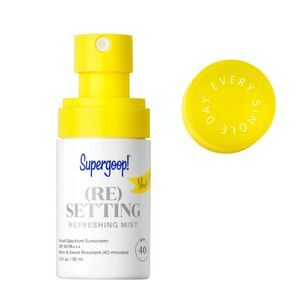 NEW Supergoop! 1-oz (Re)Setting Refreshing Mist SPF 40 Sunscreen Travel Sized